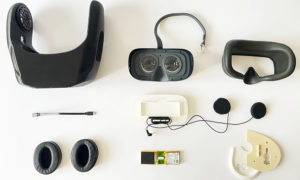 Casque VR éclaté