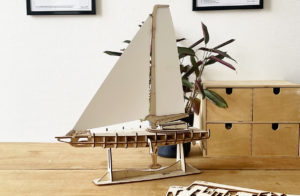 Maquette transatlantique monocoque