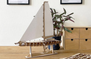 Maquette transatlantique monocoque